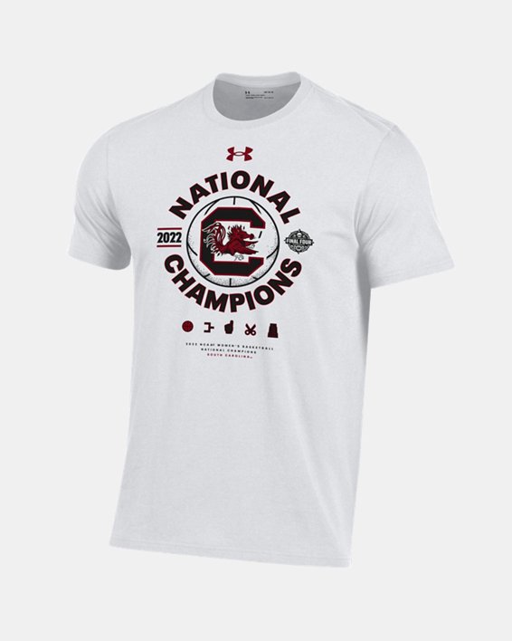 Men's UA Collegiate National Champions Locker Room T-Shirt, White, pdpMainDesktop image number 0
